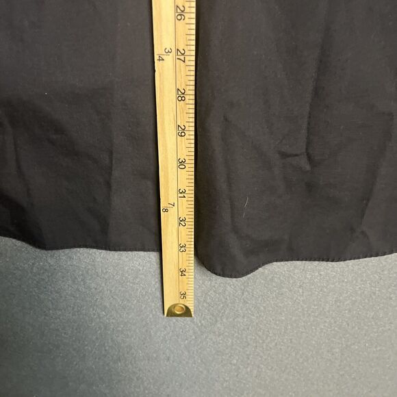 ELY Diamond Black XXL LS Western Casual‎ Shirt Embroidered Eagle Polyester Blend - Picture 9 of 10